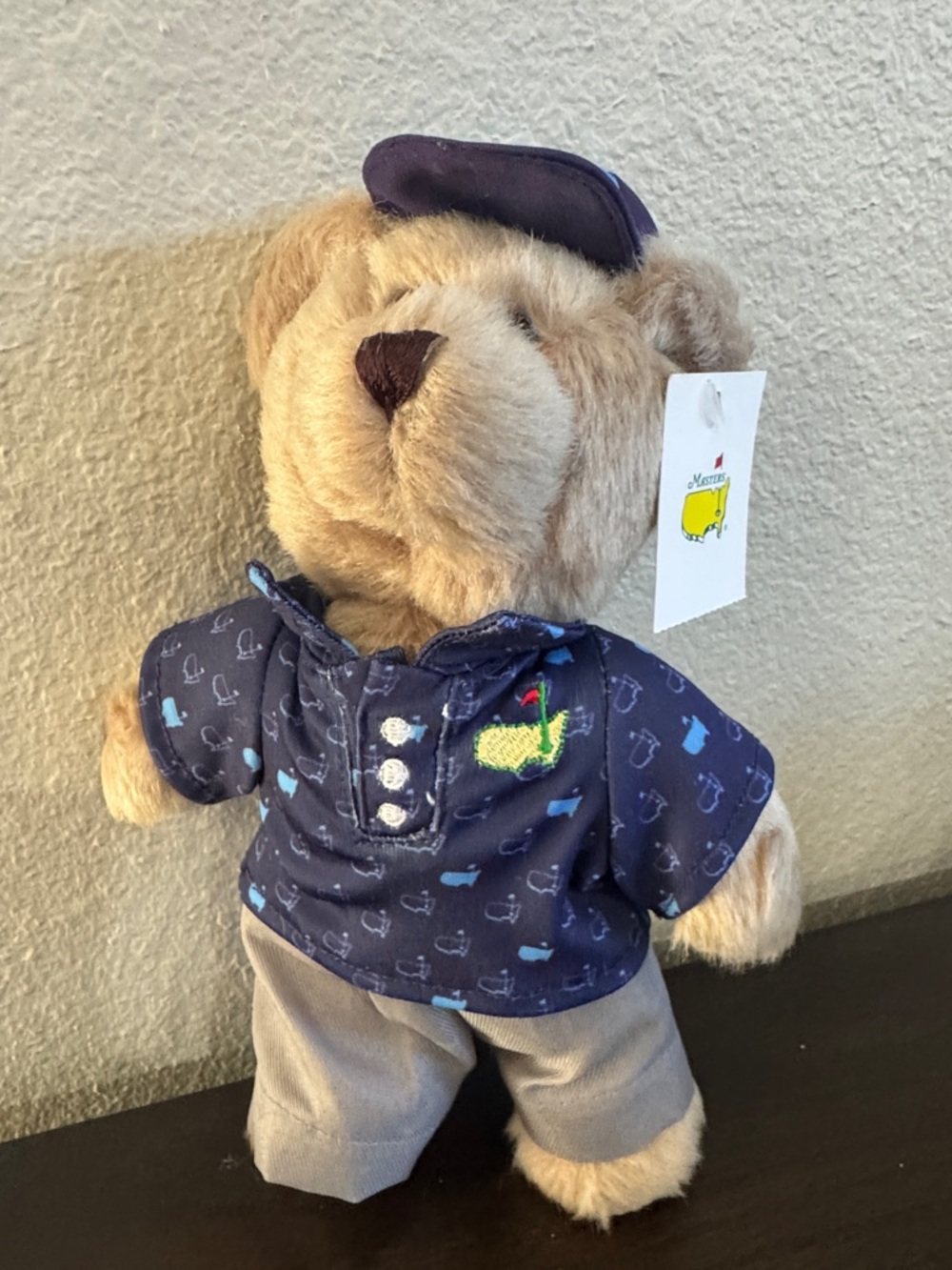 Plush Bear Masters Golf Outfit Toy